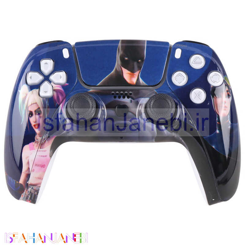 اصفهان جانبی-دسته بازی بی سیم طرح پلی استیشن فایو P4-Plus T29 Batman Fortnite PS4 / PC