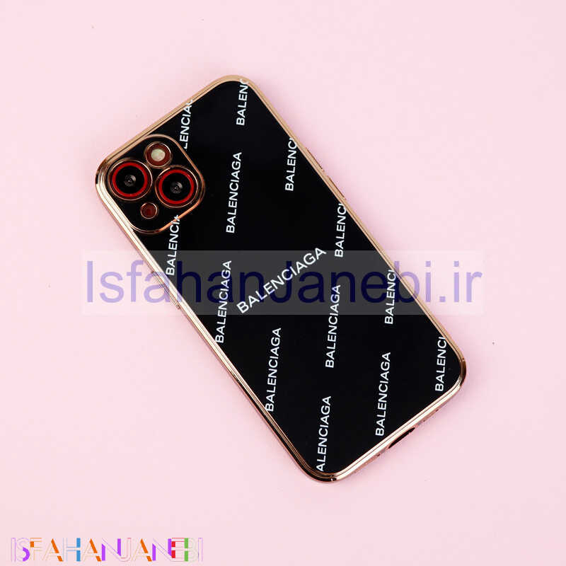 اصفهان جانبی-قاب طرحدار My Case محافظ لنزدار iPhone 13 مشکی