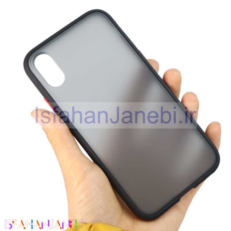 اصفهان جانبی-قاب PC مات iPhone X مشکی