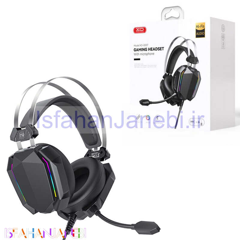 اصفهان جانبی-هدست گیمینگ سیم دار XO XO-GE07