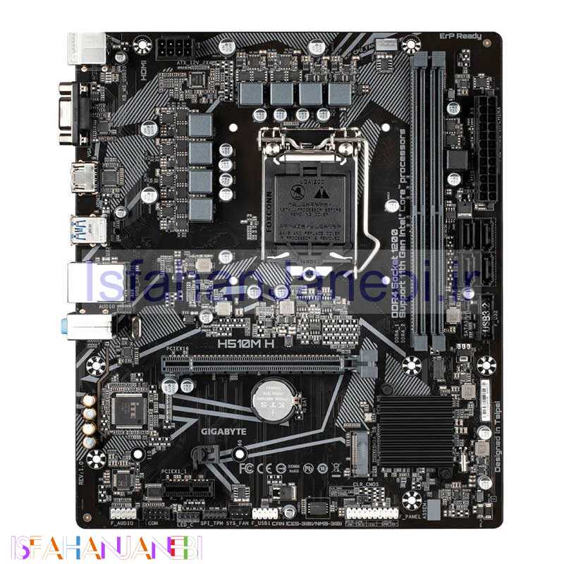 اصفهان جانبی-مادربرد گیگابایت H510M-H rev.1.0 DDR4