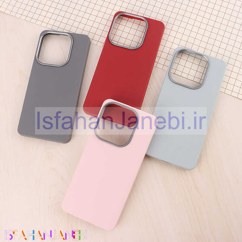 اصفهان جانبی-قاب چرمی ژله ای Leather شیائومی Redmi Note 14