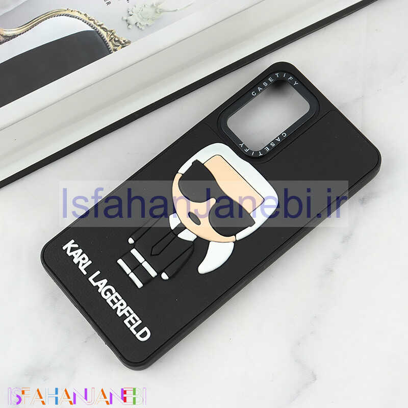 اصفهان جانبی-قاب Casetify سامسونگ Galaxy A52 / A52s طرح Karl Lagerfeld برجسته