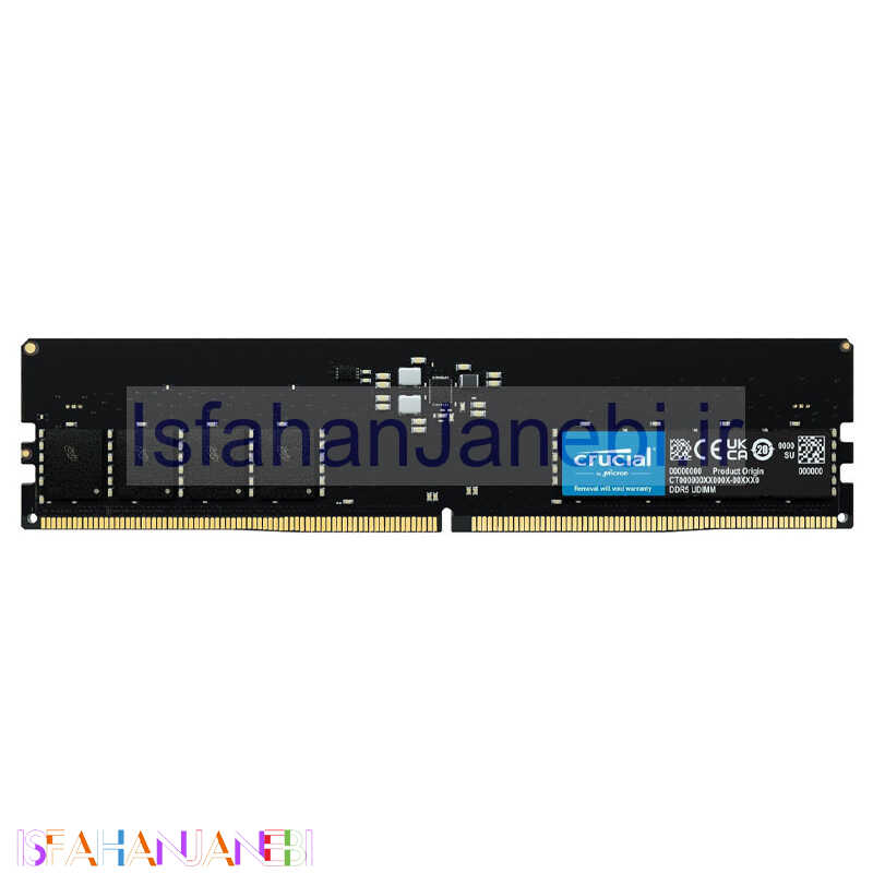 اصفهان جانبی-رم کامپیوتر Crucial DDR5 8GB 5600Mhz CL46 Single