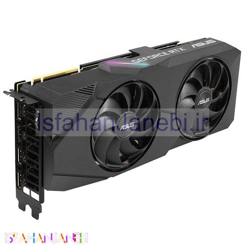 اصفهان جانبی-کارت گرافیک ASUS Dual RTX2070 Super 8GB Evo GDDR6 256Bit