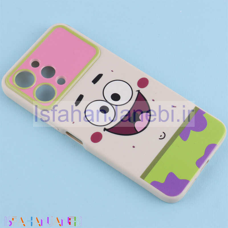 اصفهان جانبی-قاب TPU طرح دار رنگی محافظ لنزدار Xiaomi Redmi 12