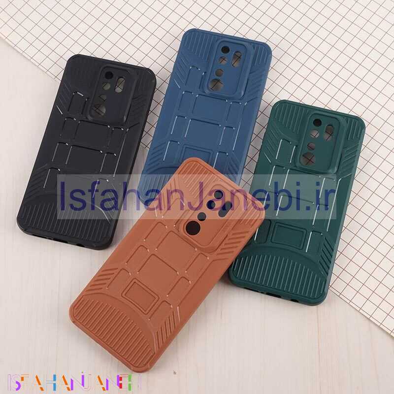 اصفهان جانبی-قاب سیلیکونی ژله ای شیائومی Redmi Note 8 Pro پنجره ای محافظ لنزدار