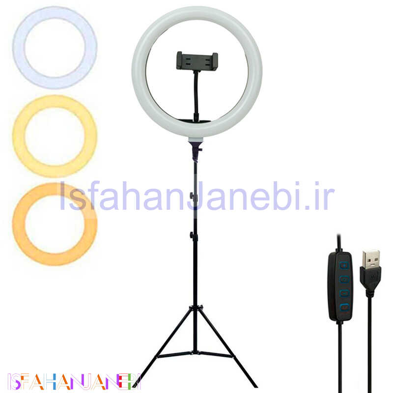 اصفهان جانبی-رینگ لایت پایه دار "Hero HX-260 10