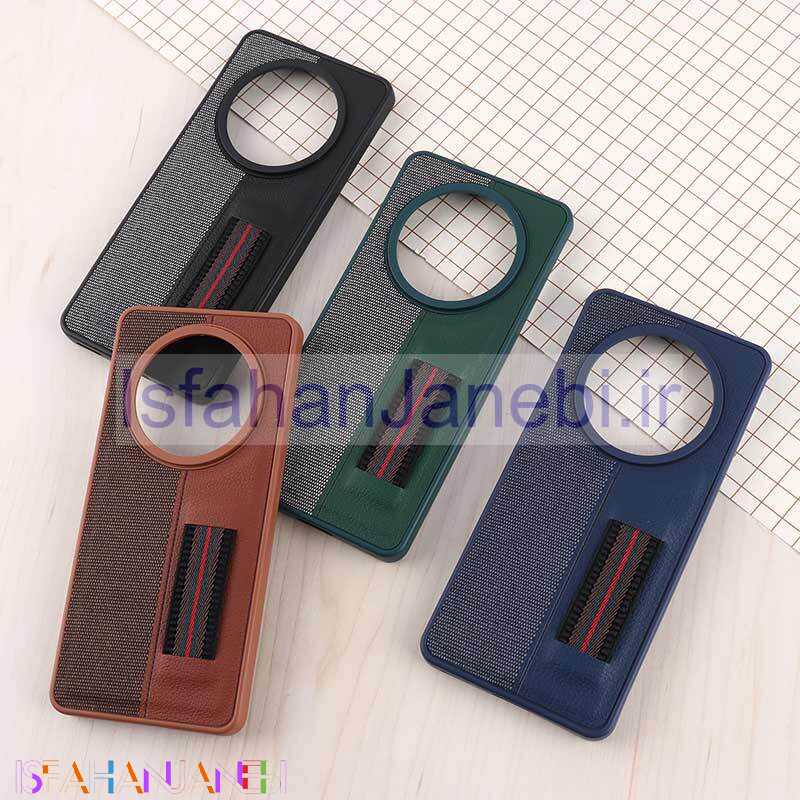 اصفهان جانبی-قاب چرمی فینگر بند هواوی Honor X9b ژله ای