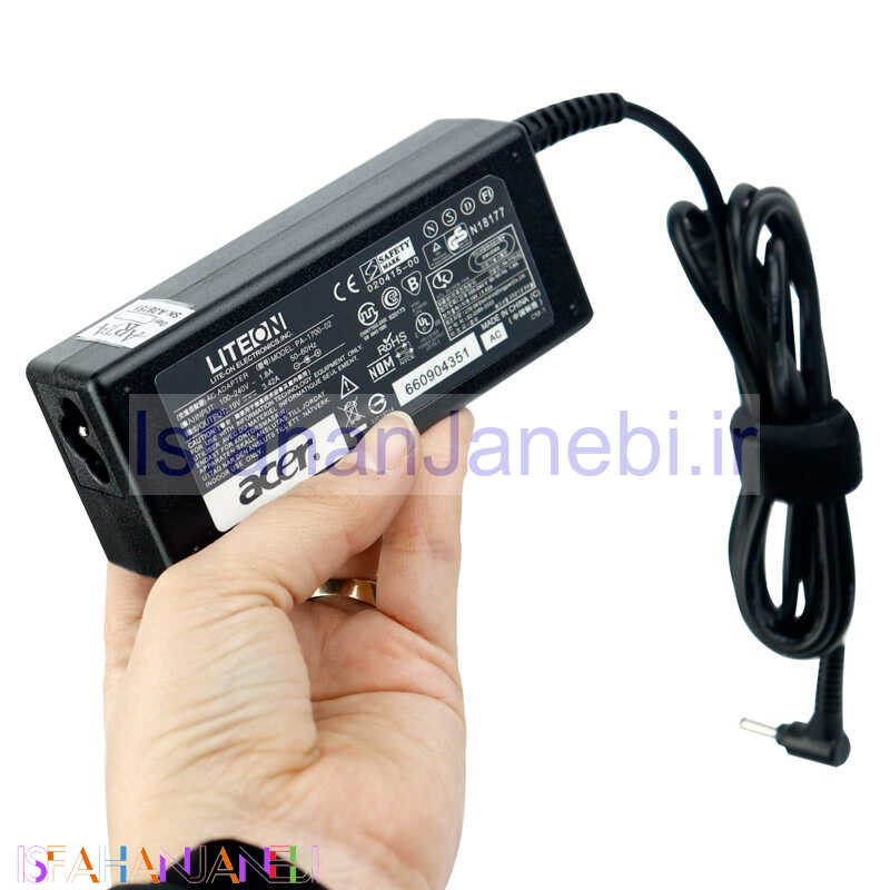 اصفهان جانبی-شارژر لپ تاپ ACER 19V 3.42A