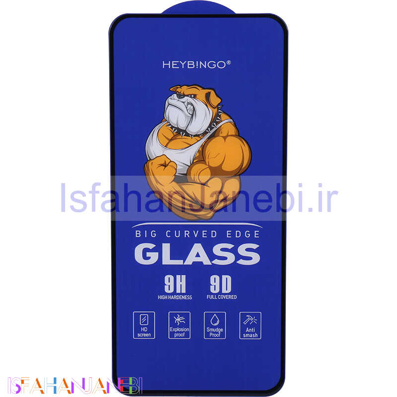 اصفهان جانبی-گلس فول چسب بینگو Big Curved شیائومی Redmi Note 11 / 11S 4G