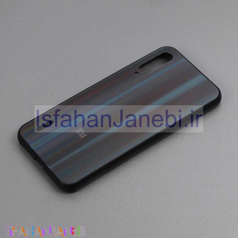 اصفهان جانبی-قاب لیزری پشت گلسی Xiaomi Mi A3 کد1 سری B