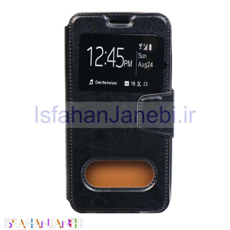 اصفهان جانبی-کیف کلاسوری چرمی Samsung A2 Core مشکی