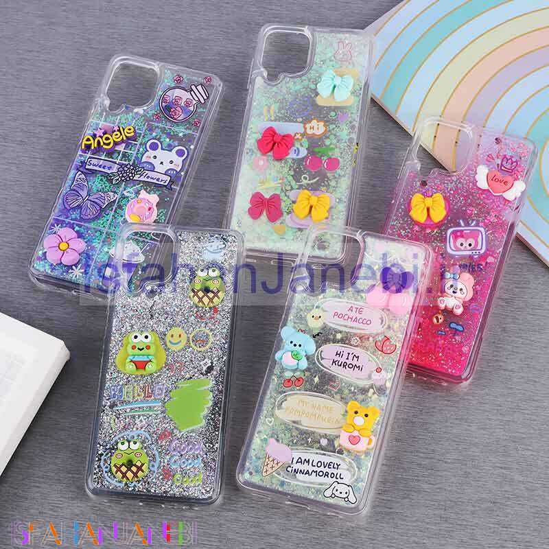 اصفهان جانبی-قاب آکواریومی سامسونگ A22 4G / M22 / M32 4G عروسکی برجسته