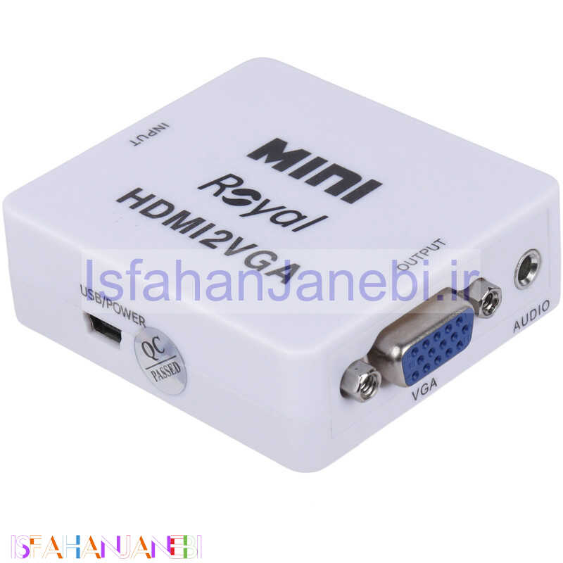 اصفهان جانبی-تبدیل Royal HDMI TO VGA