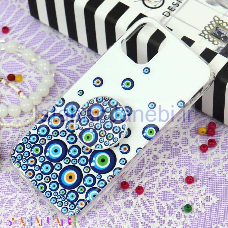 اصفهان جانبی-قاب سوپر IMD دور شفاف پاپ سوکت دار iPhone 11 چشم نظر