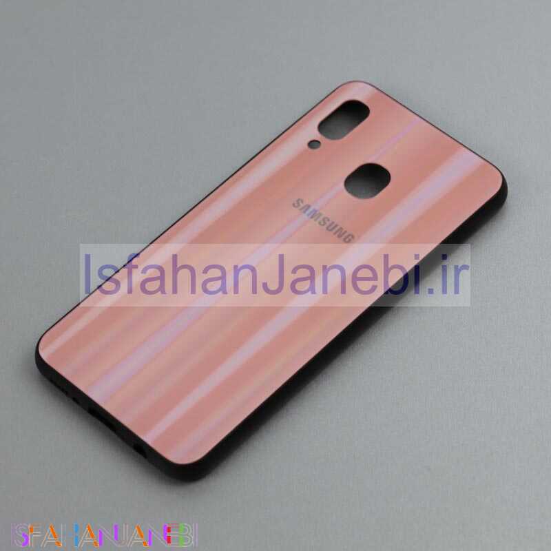 اصفهان جانبی-قاب لیزری پشت گلسی Samsung A20/A30 کد4 سری B