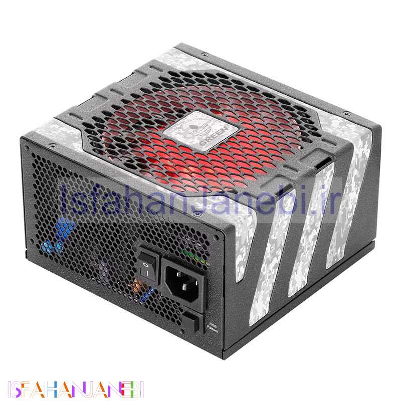 اصفهان جانبی-پاور نیمه ماژولار گرین Green GP800B-HP EVO Gold 800W