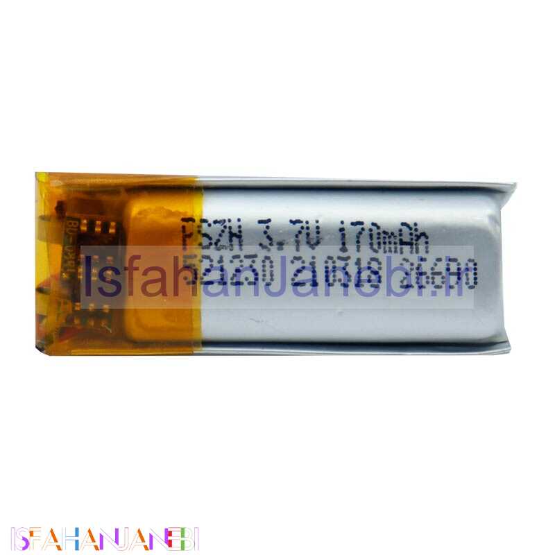اصفهان جانبی-باتری لیتیوم 170mAh 5*13*31mm 521230
