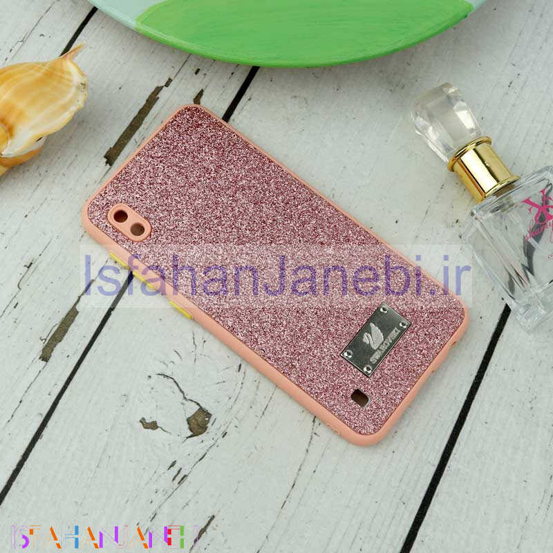 اصفهان جانبی-قاب شاینی Swarovski محافظ لنزدار Samsung Galaxy A10