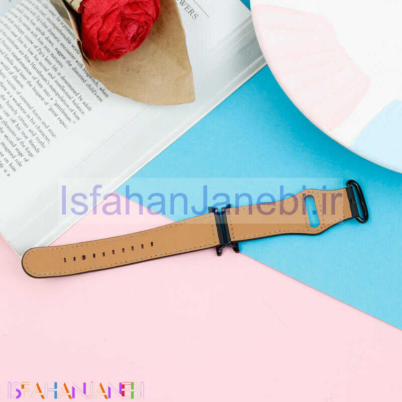 اصفهان جانبی-بند اپل واچ چرمی مگنتی 38/40mm مشکی