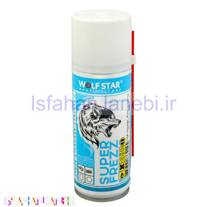 اصفهان جانبی-اسپری خنک کننده Wolf Star Super Frezz 200ml