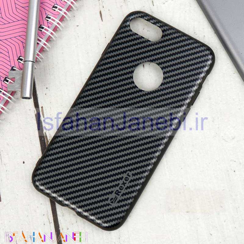 اصفهان جانبی-قاب ژله ای اکلیلی REXER Sparkle iPhone 7/8 مشکی