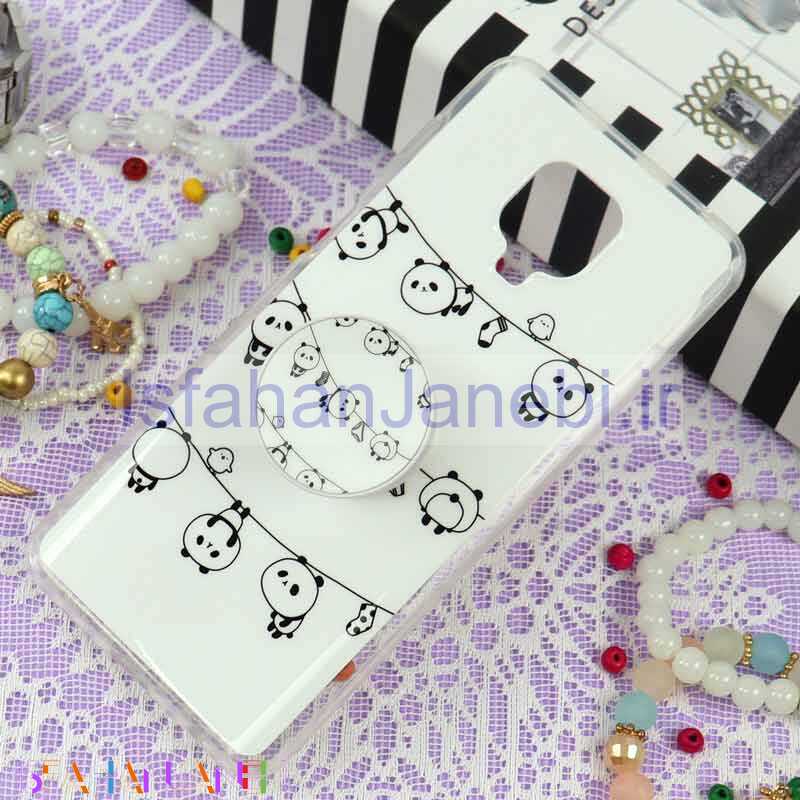 اصفهان جانبی-قاب سوپر IMD دور شفاف پاپ سوکت دار Xiaomi Redmi Note 9S پاندا