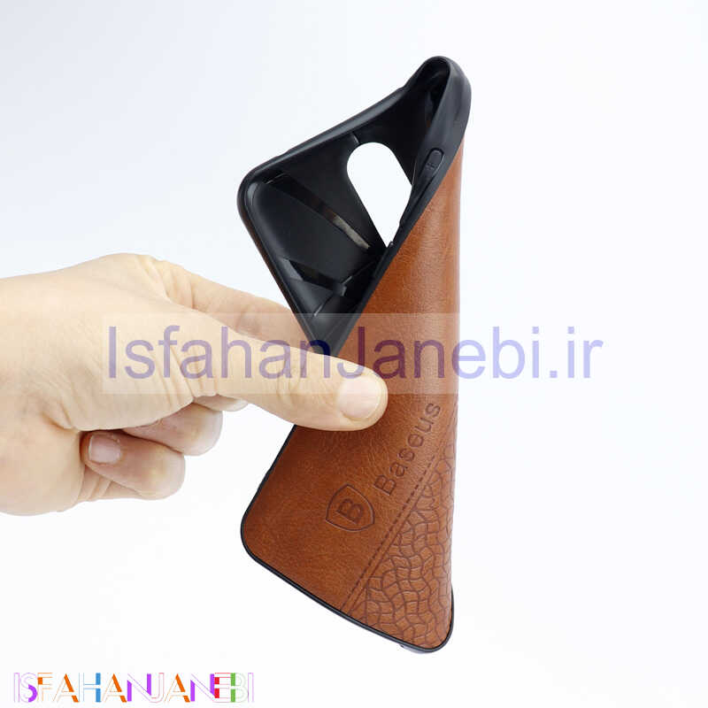 اصفهان جانبی-قاب چرمی BASEUS شیائومی Redmi 8