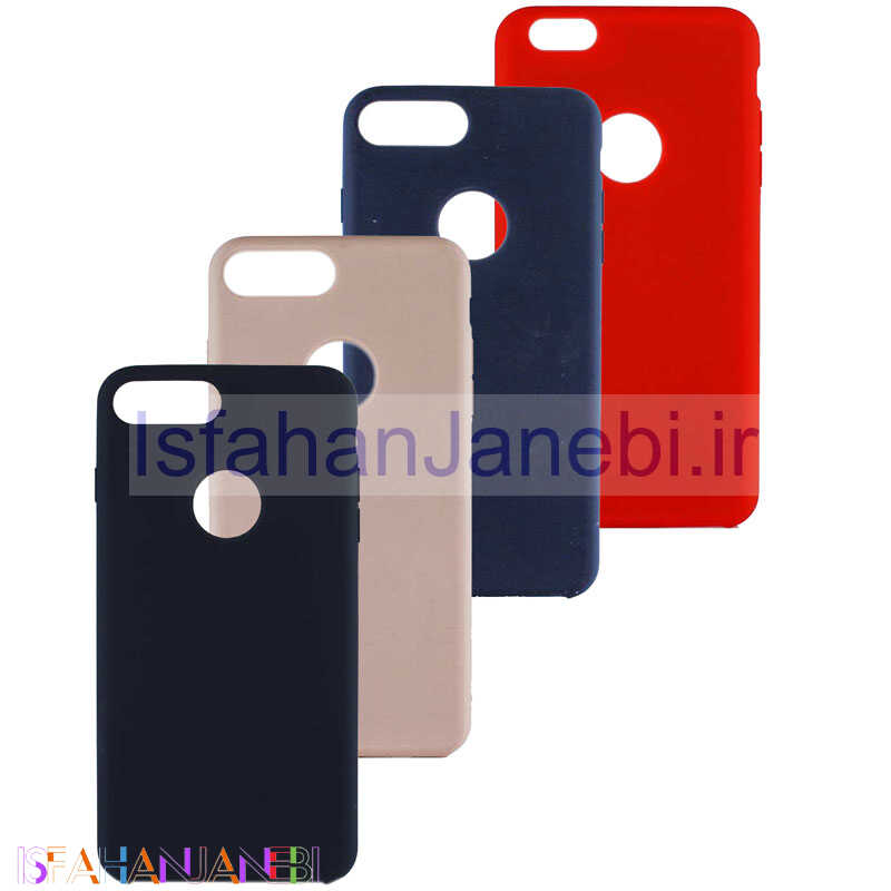 اصفهان جانبی-قاب سیلیکونی Apple iPhone 8 Plus با پک پلاستیکی