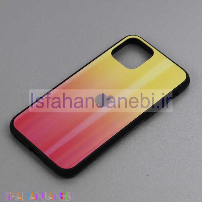 اصفهان جانبی-قاب لیزری پشت گلسی iPhone 11 Pro کد5 سری B