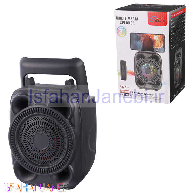 اصفهان جانبی-اسپیکر بلوتوثی سینگ ای ZQS1360W + میکروفون