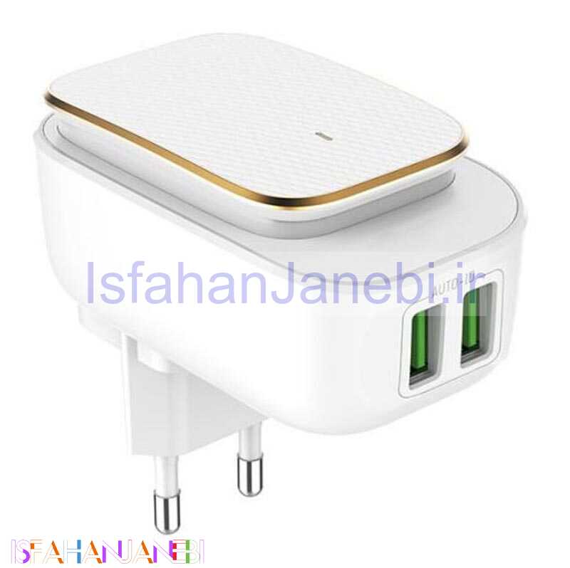 اصفهان جانبی-شارژر دیواری Verity AP 2110 + کابل میکرو یو اس بی
