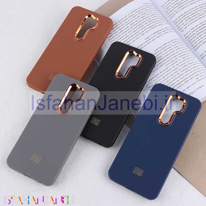 اصفهان جانبی-قاب ژله ای شیائومی Redmi 9 / 9 Prime دور محافظ متال لوگودار