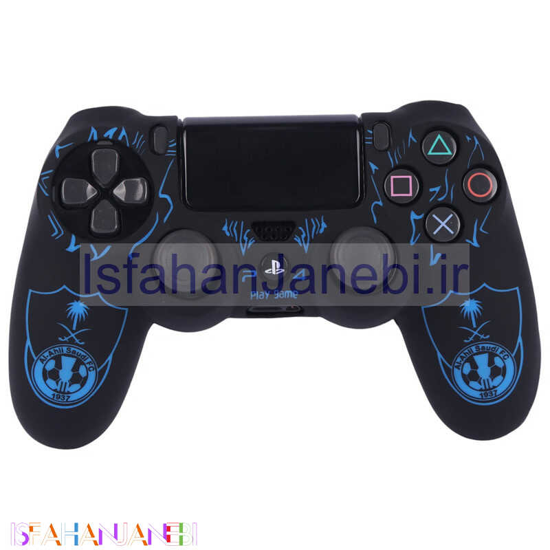 اصفهان جانبی-روکش دسته بازی PS4 طرح Al-Ahli Saudi FC آبی