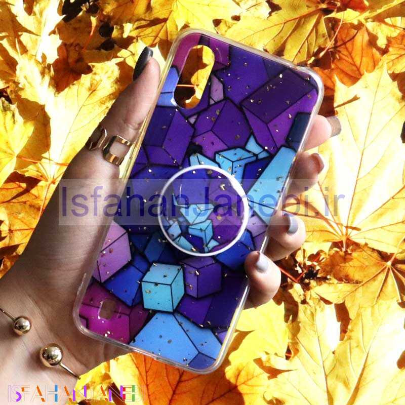 اصفهان جانبی-قاب رنگین کمانی پاپ سوکت دار خرچنگی کد7 سامسونگ A01