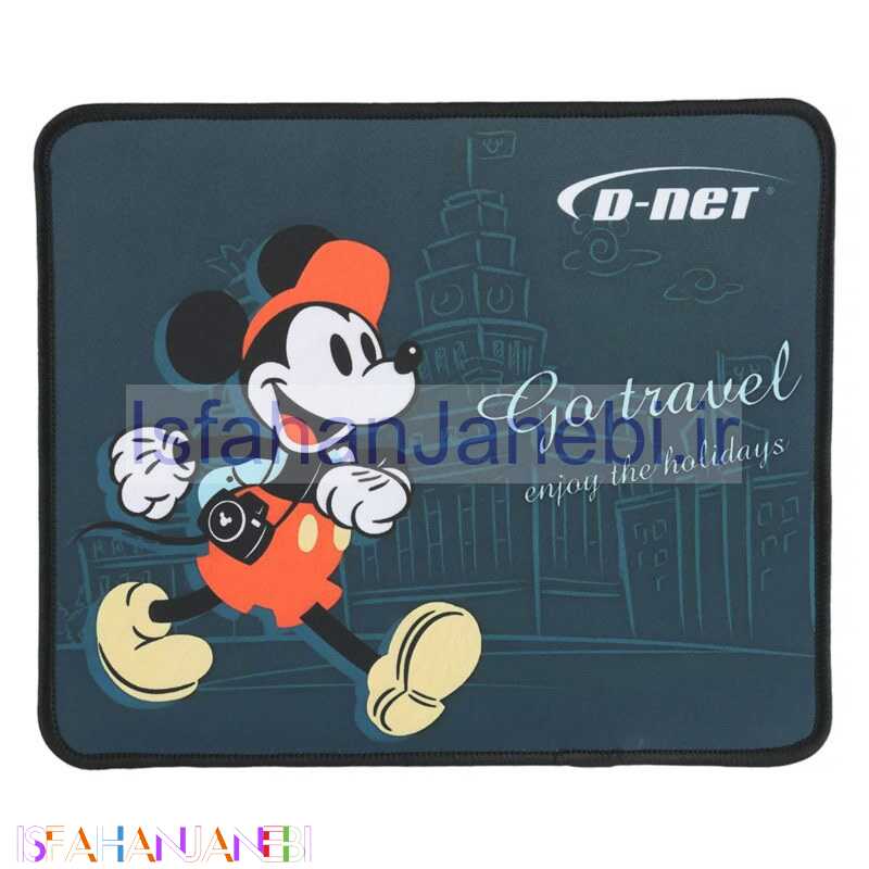 اصفهان جانبی-پد موس D-Net DT-X18 21*25cm طرح میکی موس