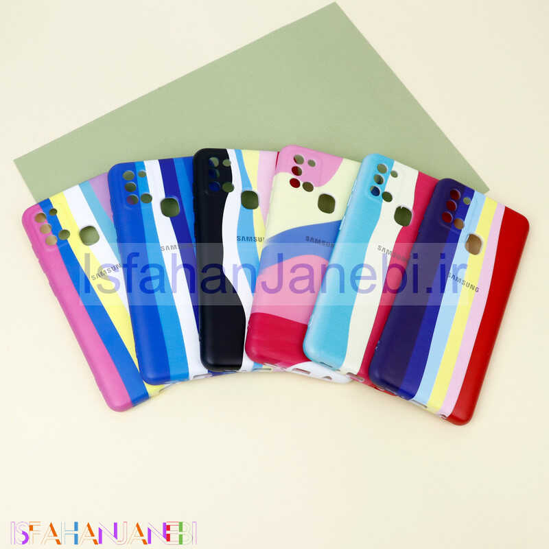 اصفهان جانبی-قاب محافظ لنزدار رنگین کمانی Highcopy سامسونگ Samsung Galaxy A21s سری A