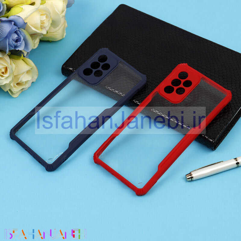 اصفهان جانبی-قاب محافظ لنزدار PC شفاف ضربه گیر Samsung Galaxy A52 / A52s