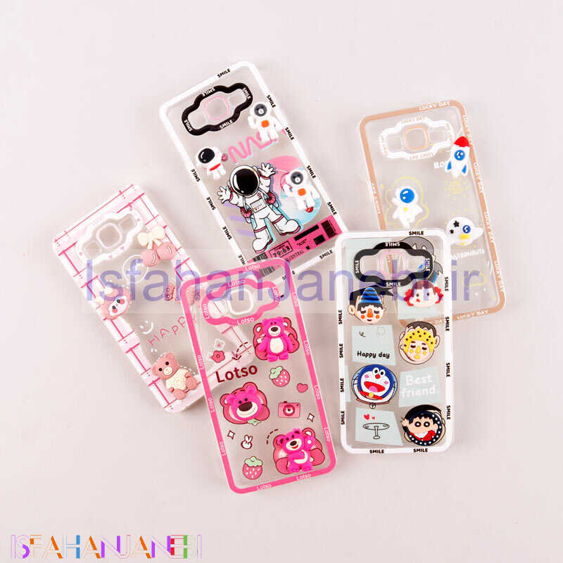 اصفهان جانبی-قاب عروسکی برجسته Highcopy محافظ لنزدار Samsung Galaxy Grand Prime