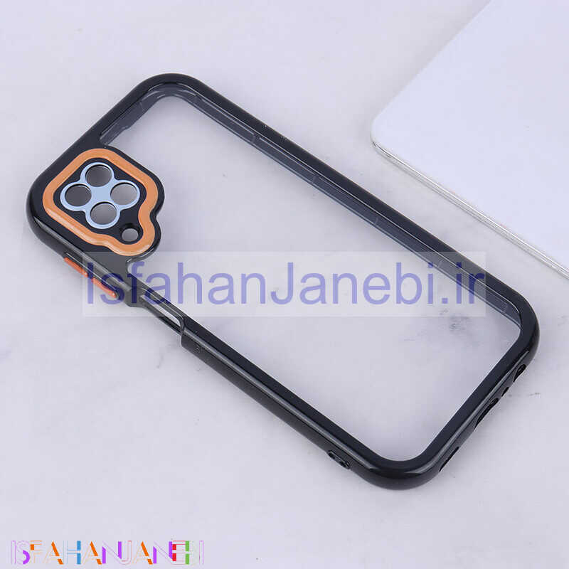 اصفهان جانبی-قاب سامسونگ Galaxy A12 / M12 دور رنگی محافظ لنزدار