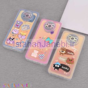 اصفهان جانبی-قاب هولوگرامی شیائومی Poco X3 / X3 NFC / X3 Pro عروسکی برجسته محافظ لنزدار