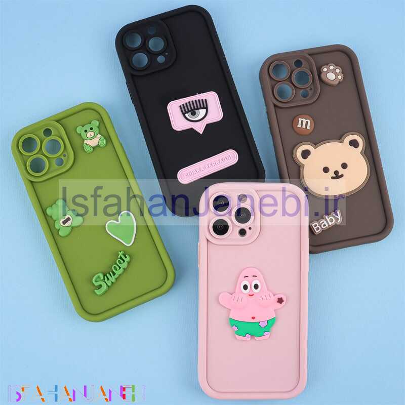 اصفهان جانبی-قاب سیلیکونی سولید آیفون iPhone 13 Pro Max محافظ لنزدار