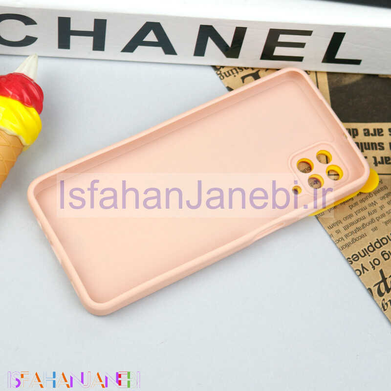 اصفهان جانبی-قاب سیلیکونی عروسکی محافظ لنزدار طرح Pooh سامسونگ Samsung A12