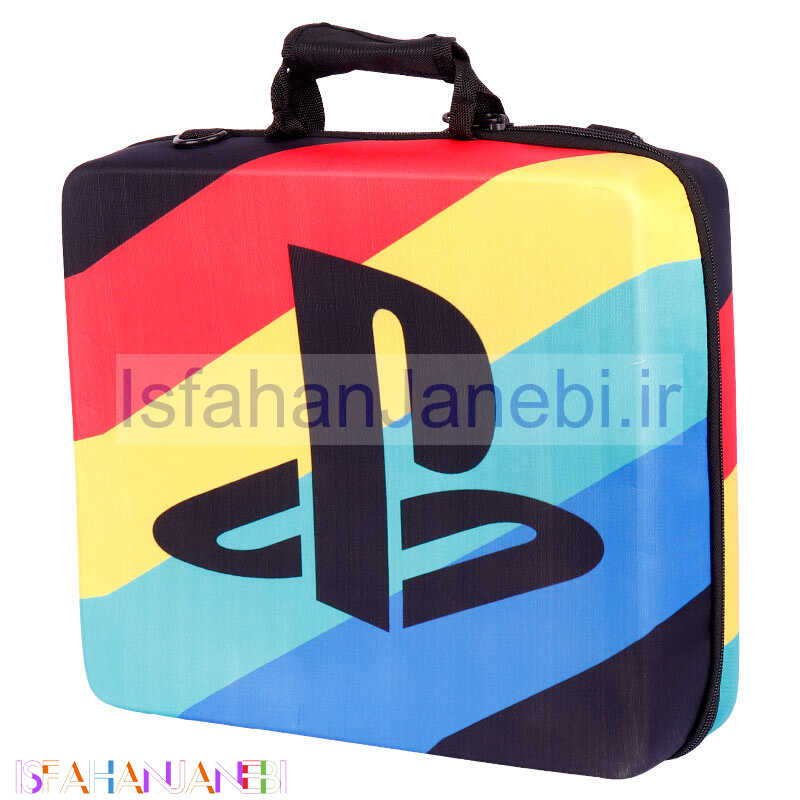 اصفهان جانبی-کیف کنسول بازی PS4 طرح لوگو Play Station رنگی