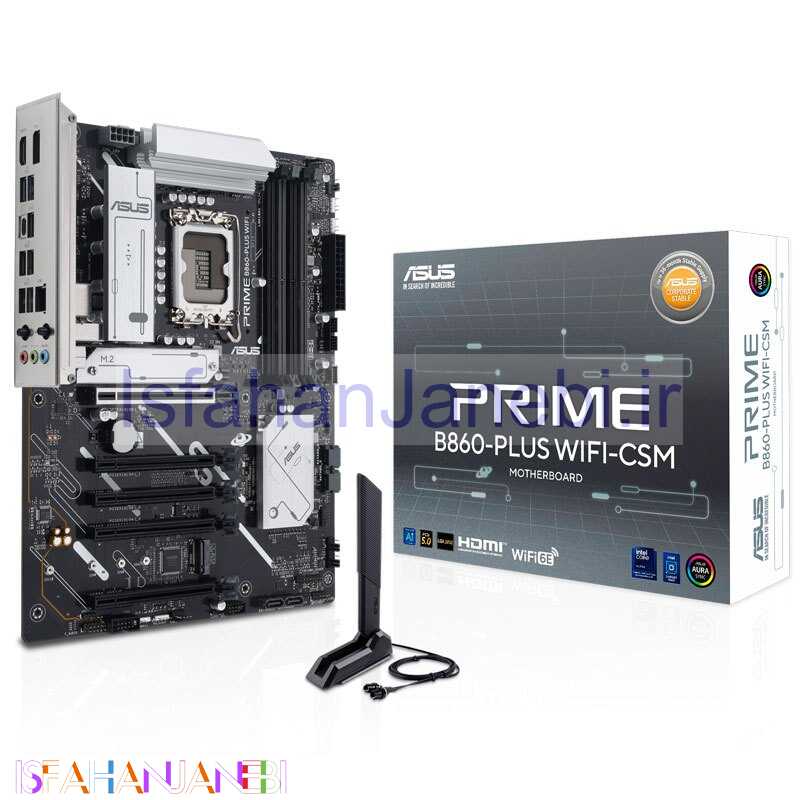 اصفهان جانبی-مادربرد ایسوس PRIME B860-PLUS WIFI-CSM DDR5