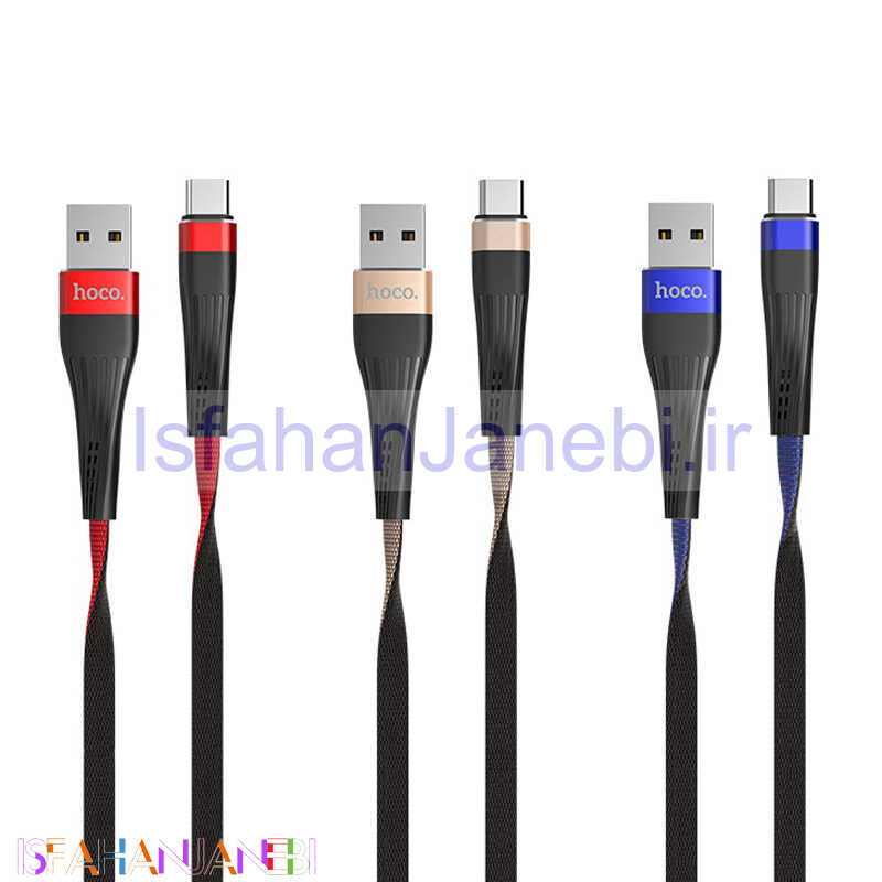 اصفهان جانبی-کابل Hoco U39 Type-C 2.4A 1.2m (گارانتی 12 ماهه)