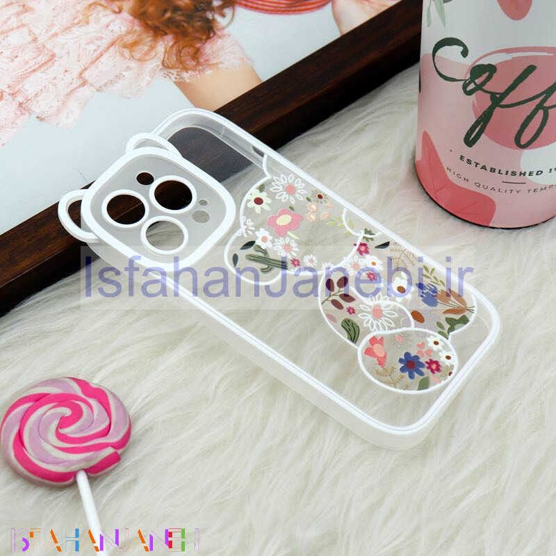 اصفهان جانبی-قاب عروسکی گوش دار محافظ لنزدار iPhone 13 Pro