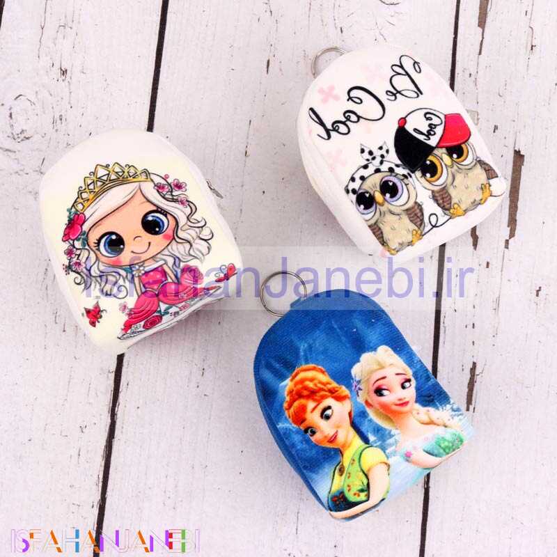 اصفهان جانبی-کیف کوله ای هندزفری مخملی فانتزی 2 طرفه