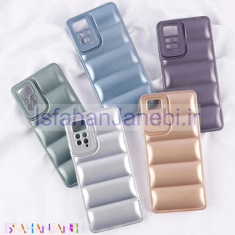 اصفهان جانبی-قاب پافر ژله ای براق محافظ لنزدار Xiaomi Redmi Note 11 Pro / Note 11 Pro Plus 5G (India)